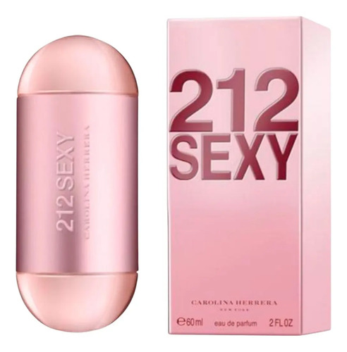 Perfume para mujer Carolina Herrera 212 Sexy Eau Parfum, 60 ml