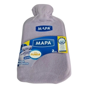 Bolsa Agua Caliente Mapa Pirelli Con Funda! Color Blanco