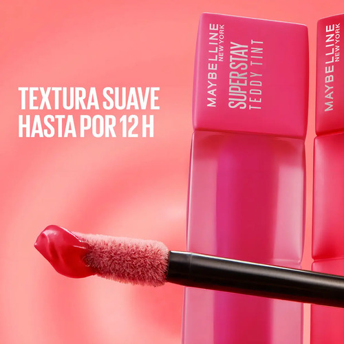 Labial Líquido Maybelline Teddy Tint N°15 Skinny Dip Skinnydip - Imagen 7