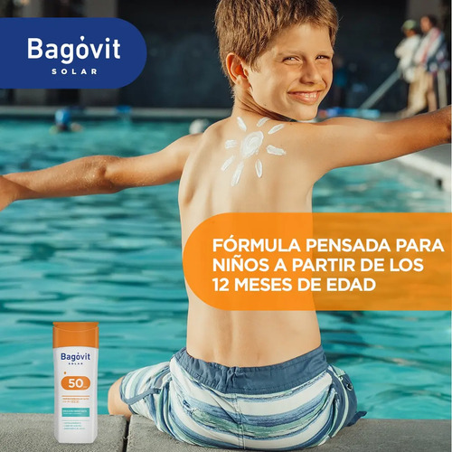 Protector Solar Bagovit Niños Emulsión Fps50 200 Ml - Imagen 4