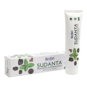 Pasta Dental Ayurvédica Gel Sudanta Efecto Blanqueador 100gr Vegana Sin Tacc