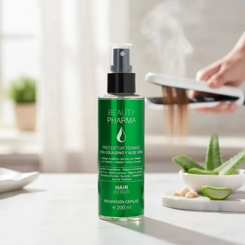 Protector Térmico Beauty Pharma Colageno Y Aloe 200ml - Imagen 2