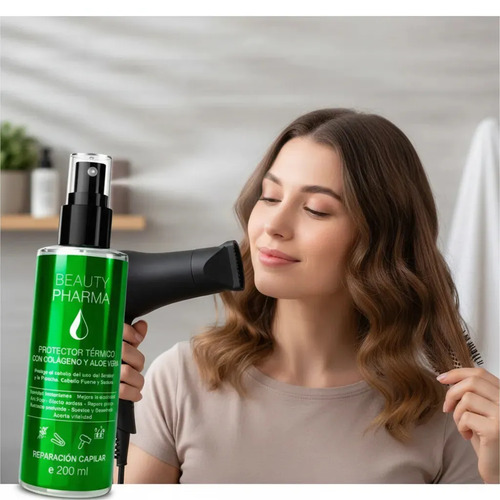 Protector Térmico Beauty Pharma Colageno Y Aloe 200ml - Imagen 3