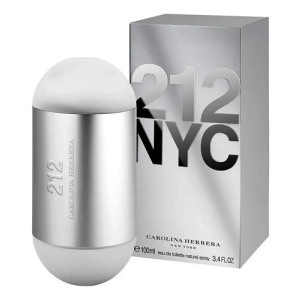 Perfume Carolina Herrera 212 Nyc Edt 100ml Eau De Toilette Tradicional Femenino Para Mujer