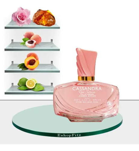 Perfume Jeanne Arthes Cassandra Rose Intense Edp Frutal 100ml - Imagen 3