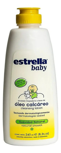 Oleo Calc Estrella Baby Suavidad Natural X245ml Farmaservis