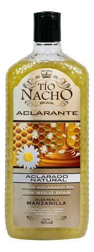 Shampoo Tío Nacho Aclarante X 415 Ml Jalea Real Manzanilla - Imagen 7