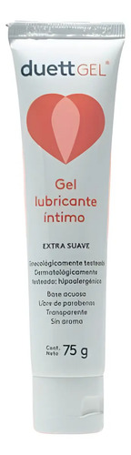 Gel Lubricante Íntimo Duett 75 G