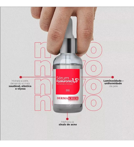 Sérum Facial Con Ácido Hialurónico Y Niacinamida 30ml Dermac - Imagen 6