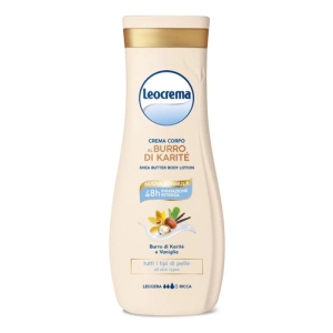 Crema Corporal Con Manteca De Karite Leocrema 400 Ml