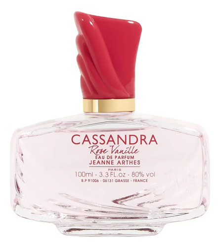 Perfume Cassandra Rose Vanille 100ml Jeanne Arthes Floral Mujer - Imagen 2
