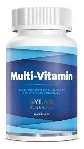 Multivitaminico Sylab 60 Cápsulas Sabor Neutro