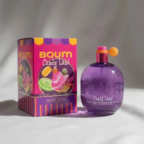 Jean Arthes Boum Candy Land Edp X100ml Dama - Imagen 4