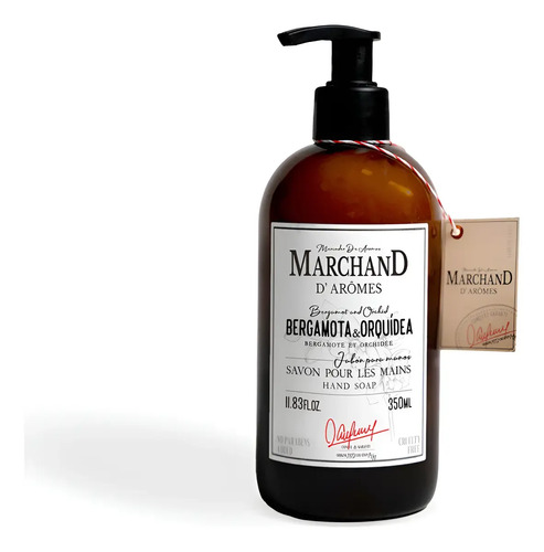 Jabón Líquido Marchand D' Arômes X 350 Grs Fragancia Bergamota Y Orquídea