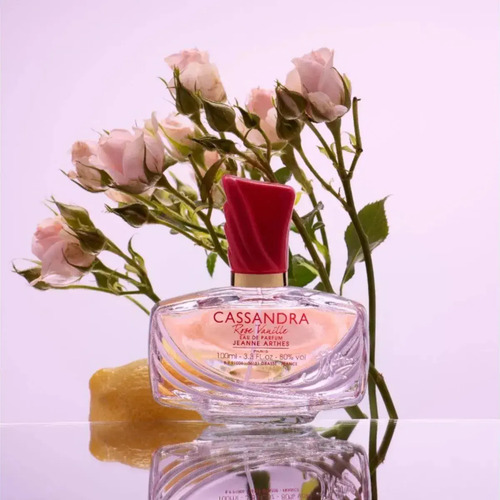 Perfume Cassandra Rose Vanille 100ml Jeanne Arthes Floral Mujer - Imagen 3