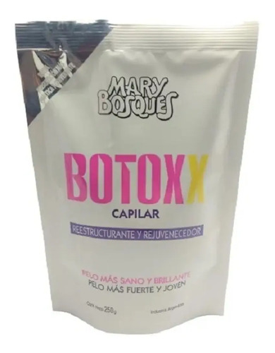 Botoxx Capilar Reestructurante Rejuvenece Mary Bosques 250g - Imagen 4