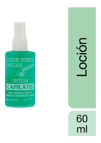 Capilatis Ortiga Loción Tónica Concentrada X 60ml Para Caida - Imagen 5