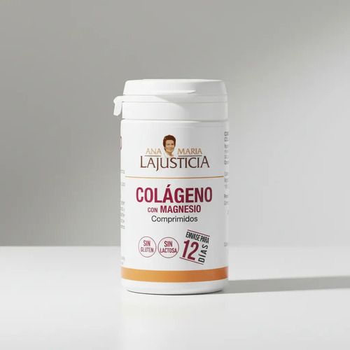 Colágeno Con Magnesio (75 Comprimidos) - Ana María Lajusticia Sin Sabor - Imagen 8
