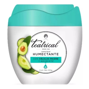 Crema Humectante Facial Teatrical Regeneración Células Madre para todo tipo de piel de 100g