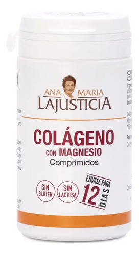Colágeno Con Magnesio (75 Comprimidos) - Ana María Lajusticia Sin Sabor