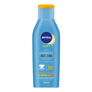 Protector Solar Nivea Protect & Bronze Fps 30 200 Ml