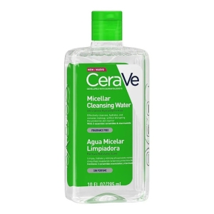 Agua Micelar Cerave Limpiadora E Hidratante Facial De 295ml