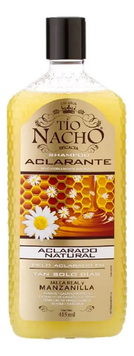 Shampoo Tío Nacho Aclarante X 415 Ml Jalea Real Manzanilla - Imagen 5