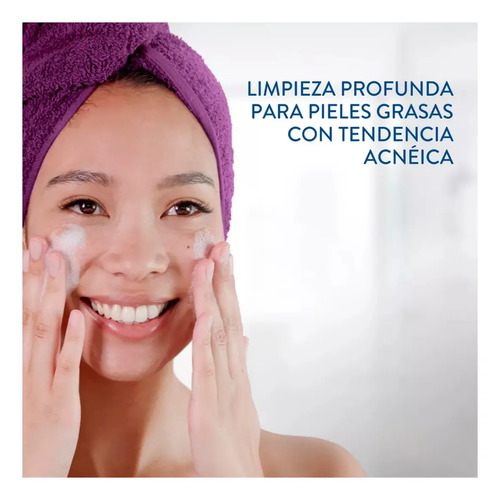 Cetaphil Pro Ac Control Espuma De Limpieza Piel Grasa 236 Ml - Imagen 2