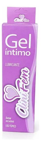 Gel Íntimo Lubricante Clini Fem Base Acuosa 50ml Sin Sabor