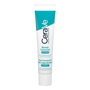 Gel Antiacne Acne Control CeraVe Control Imperfecciones día/noche para piel grasa de 40mL/40g 15+ años