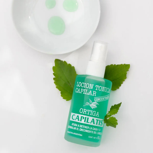 Capilatis Ortiga Loción Tónica Concentrada X 60ml Para Caida - Imagen 7