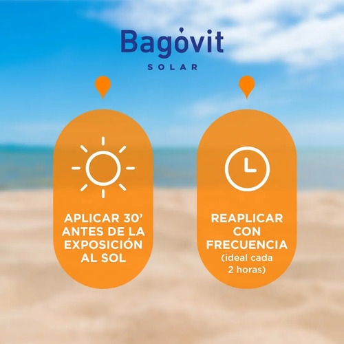 Protector Solar Bagovit Niños Emulsión Fps50 200 Ml - Imagen 6