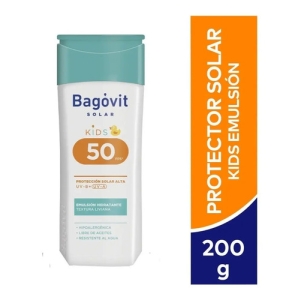Protector Solar Bagovit Niños Emulsión Fps50 200 Ml