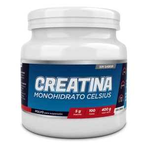 Creatina Monohidratada en Polvo Servimedic 400g Deportivo Sin Sabor