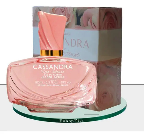 Perfume Jeanne Arthes Cassandra Rose Intense Edp Frutal 100ml - Imagen 5