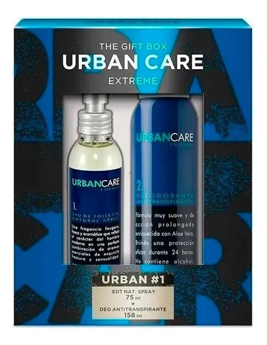 Colonia Urban Care Extreme Set Hombre Dr. Selby 75ml +