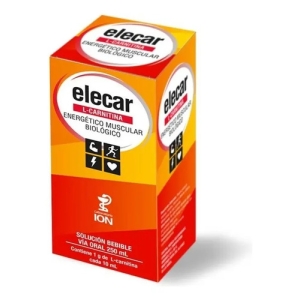 L-carnitina Líquida Ion Elecar Solución Oral 250ml Sin Sabor
