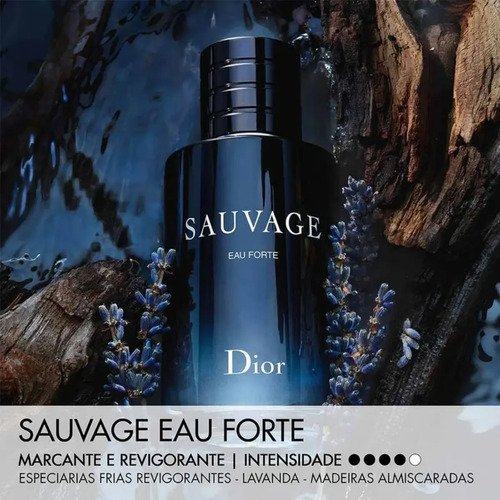 Perfume Dior Sauvage Eau Forte Parfum 100 Ml Floral Amaderado Vegano - Imagen 8