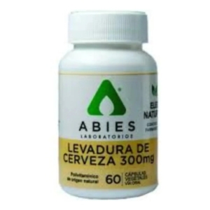 Abies Levadura De Cerveza 300mg Suplemento Polivitamínico 60 Cápsulas Neutro Sin Sabor