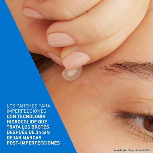 Cerave Parches Control Imperfeccion 22p Piel Tendencia Acné Todo Tipo De Piel Día/noche - Imagen 6