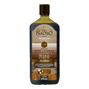 Tio Nacho Shampoo Tonalizador Anti-canas Y Anti-caída 415 Ml