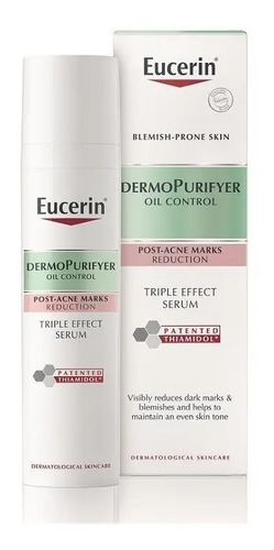 Eucerin Dermopure Oil Control Serum Triple Efecto Antibrillo Tipo De Piel Grasa 40 Ml Día/noche - Imagen 3