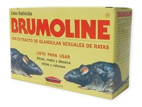 Raticida Brumoline Super X 200 Gr Rata Mata