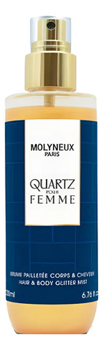 Bruma Corporal Quartz Pour Femme De Molyneux Con Glitter 200 Ml