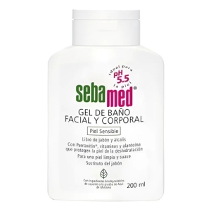 Sebamed Gel De Baño Facial Y Corporal 200 Ml. Sensible Día/n