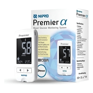 Glucometro Nipro Premier Con Bluehtooh  Blanco
