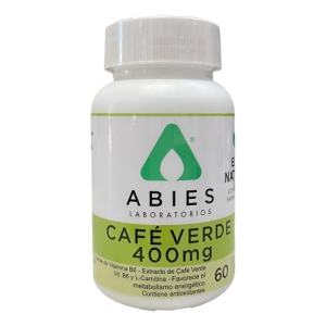 Cafe Verde 400mg Abies 60 Capsulas Sin Sabor