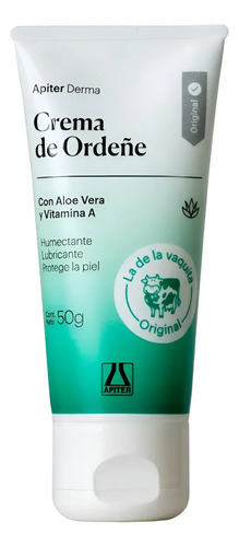 Crema De Ordeñe Apiter Con Aloe 120g Sangar Original