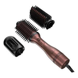 Cepillo Secador Modelador Gama Styler Marula 3 Cabezales Rojo