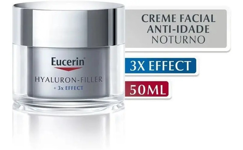 Eucerin Hyaluron-filler 3x Effect Noche 50 Ml Todo Tipo De Piel Noche - Imagen 2